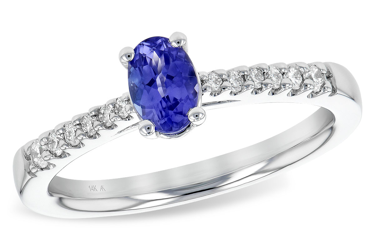 C236-25638: LDS RG .47 TANZANITE .62 TGW