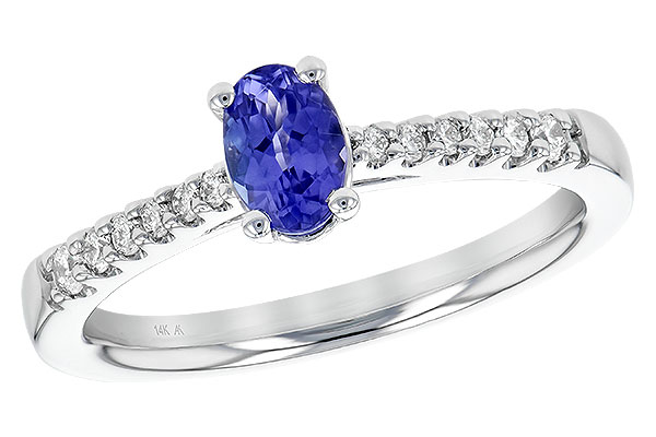 C236-25638: LDS RG .47 TANZANITE .62 TGW