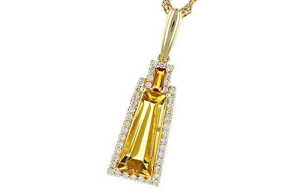 C318-92084: NECK 2.38 CITRINE 2.58 TGW