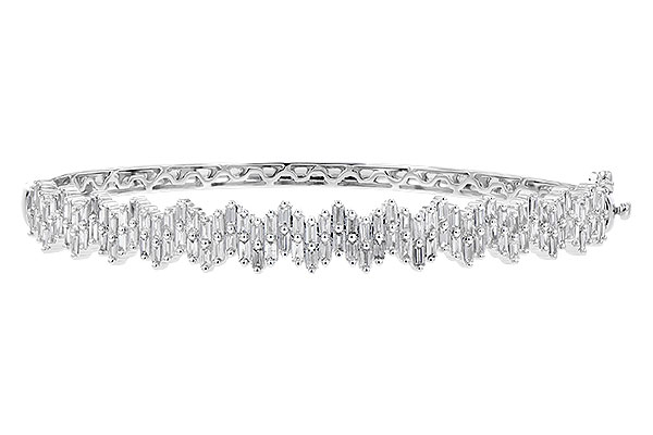 C318-95702: BANGLE 1.35 TW BAGUETTES