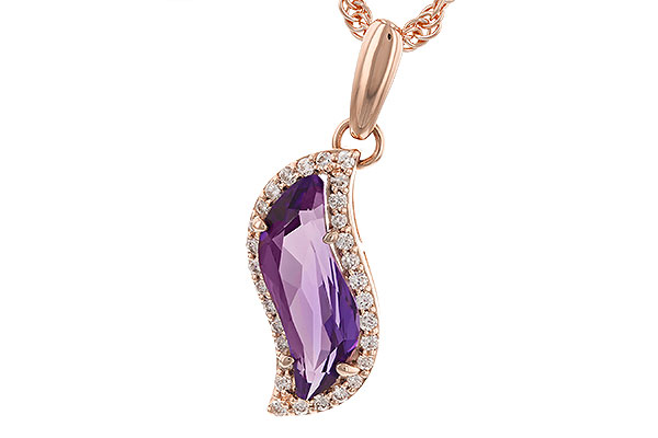 C319-85693: NECK 1.34 TW AMETHYST 1.48 TGW