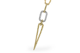 C320-74757: NECKLACE .14 TW