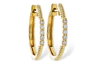 C320-77520: EARRINGS .11 TW