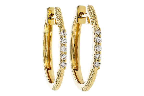 C320-77520: EARRINGS .11 TW