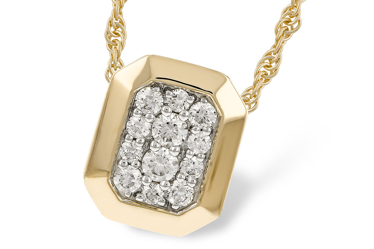 C320-79284: NECKLACE .25 TW
