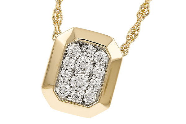 C320-79284: NECKLACE .25 TW