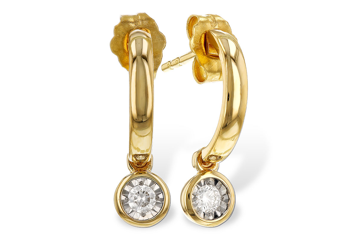 C320-79320: EARRINGS .10 TW