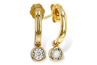C320-79320: EARRINGS .10 TW