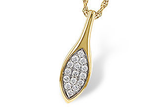 C320-79357: NECKLACE .20 TW