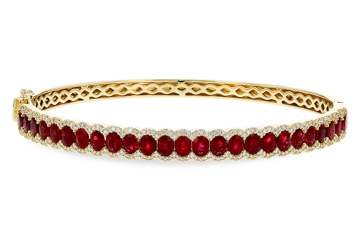 C320-80184: BANGLE 5.04 TW RUBY 5.60 TGW