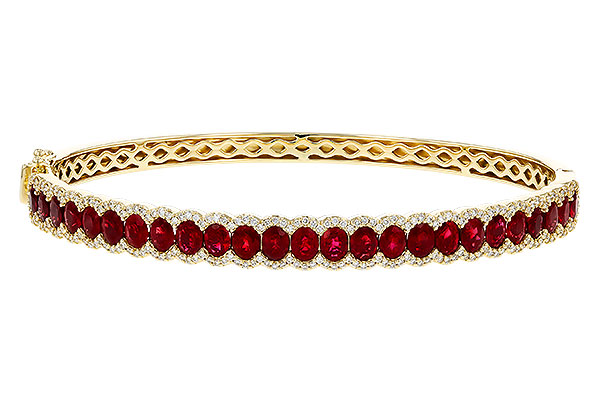 C320-80184: BANGLE 5.04 TW RUBY 5.60 TGW