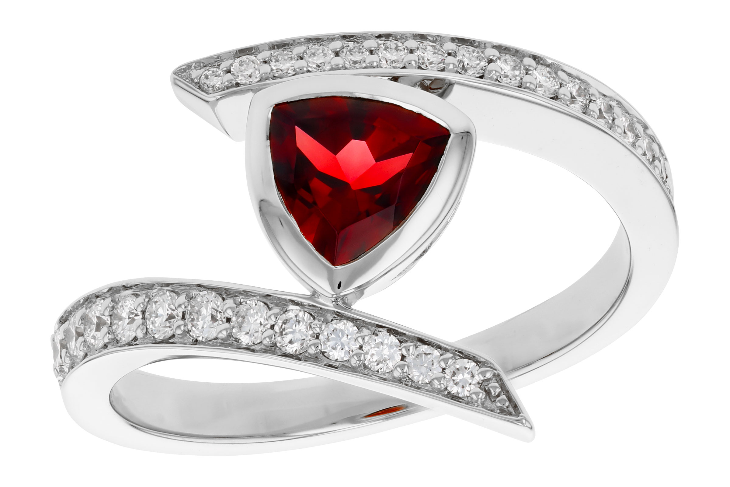 C321-66593: LDS RG .84 GARNET 1.08 TGW (6MM GAR)