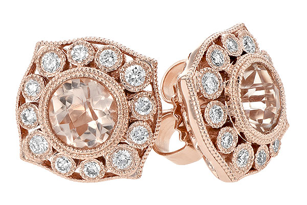 D234-40202: EARR .75 MORGANITE .98 TGW
