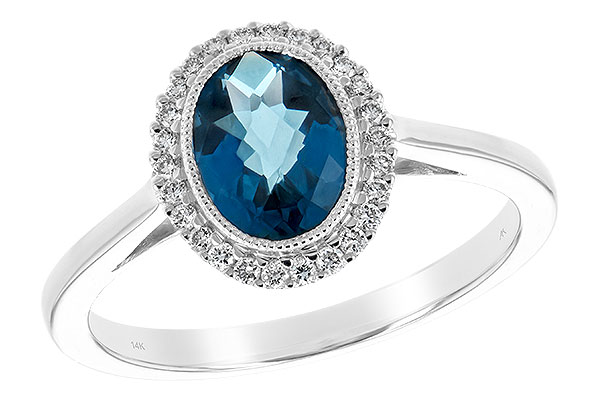 D235-28384: LDS RG 1.27 LONDON BLUE TOPAZ 1.42 TGW