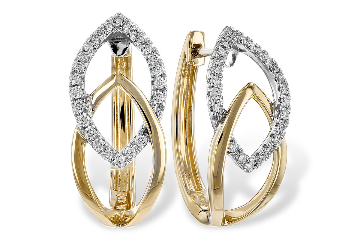 D235-34802: EARRINGS .25 TW
