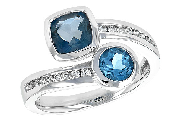 D235-35711: LDS RG 1.55 TW BLUE TOPAZ 1.70 TGW