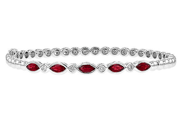D236-25684: BANGLE 1.50 RUBY 1.63 TGW