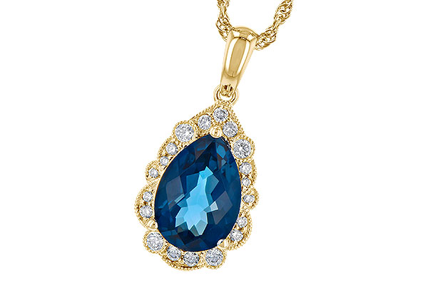 D318-97529: NECK 2.25 LONDON BLUE TOPAZ 2.40 TGW