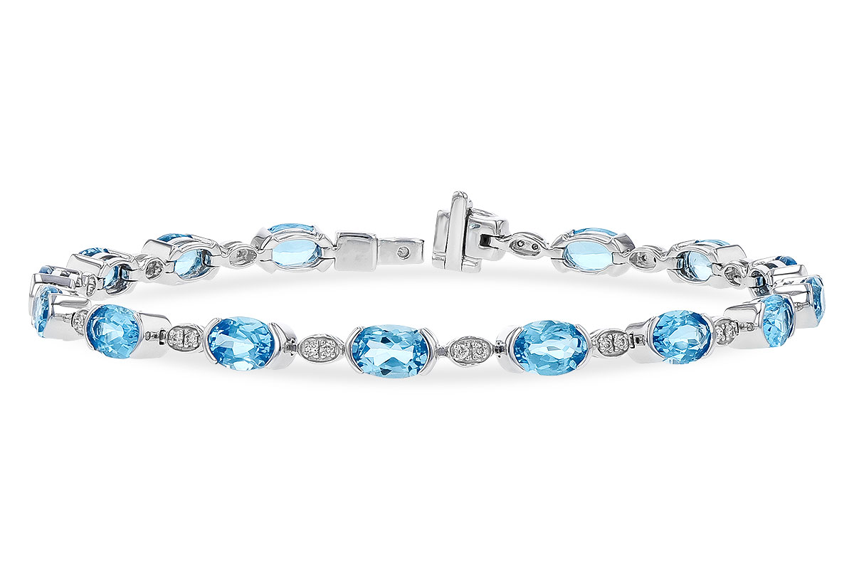 D319-82002: BRACELET 7.80 SWISS BLUE TOPAZ 7.96 TGW