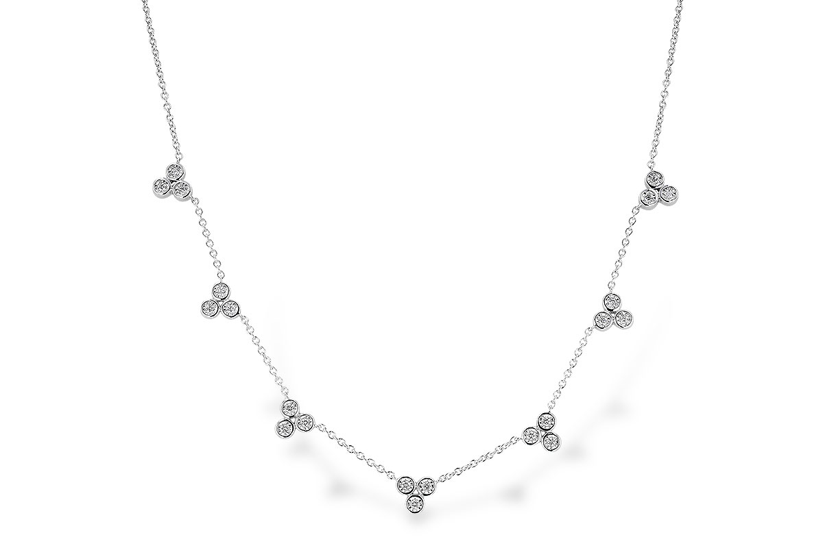 D319-82984: NECKLACE .36 TW (18")