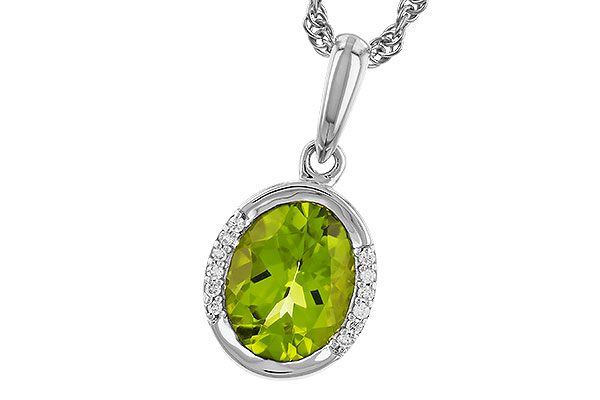 D319-85702: NECKLACE 1.72 TW PERIDOT 1.75 TGW (9x7 PER)