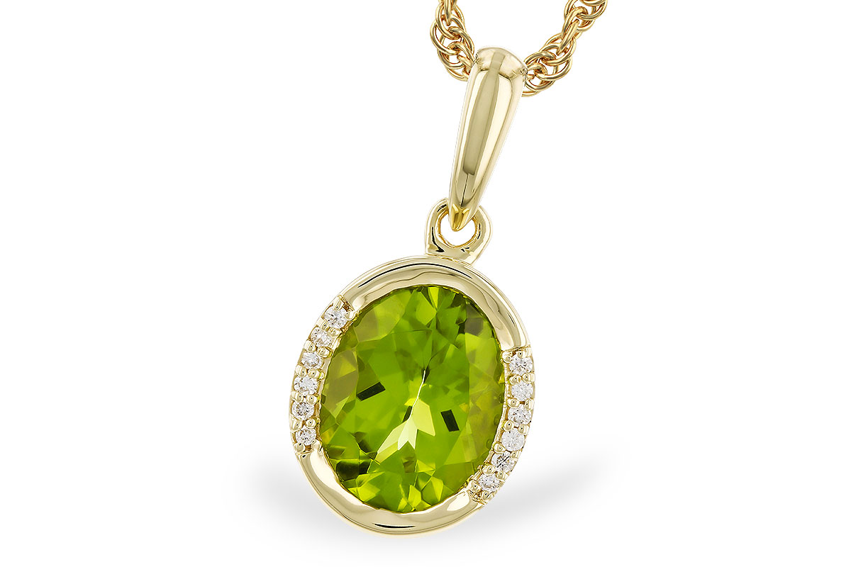 D319-85702: NECKLACE 1.72 TW PERIDOT 1.75 TGW (9x7 PER)