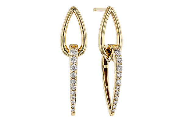 D320-73875: EARRINGS .75 TW