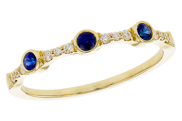 D320-75675: LDS WED RG .16 SAPPHIRE .25 TGW