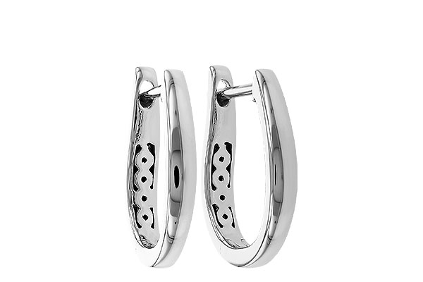 D320-78429: GOLD EARRINGS (15MM)