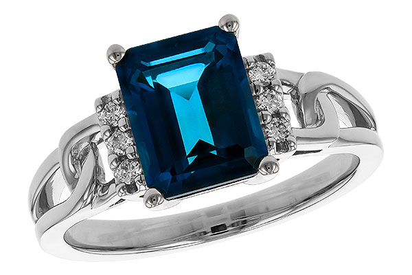 D320-79293: LDS RG 2.42 LONDON BLUE TOPAZ 2.50 TGW (9x7MM LBT)
