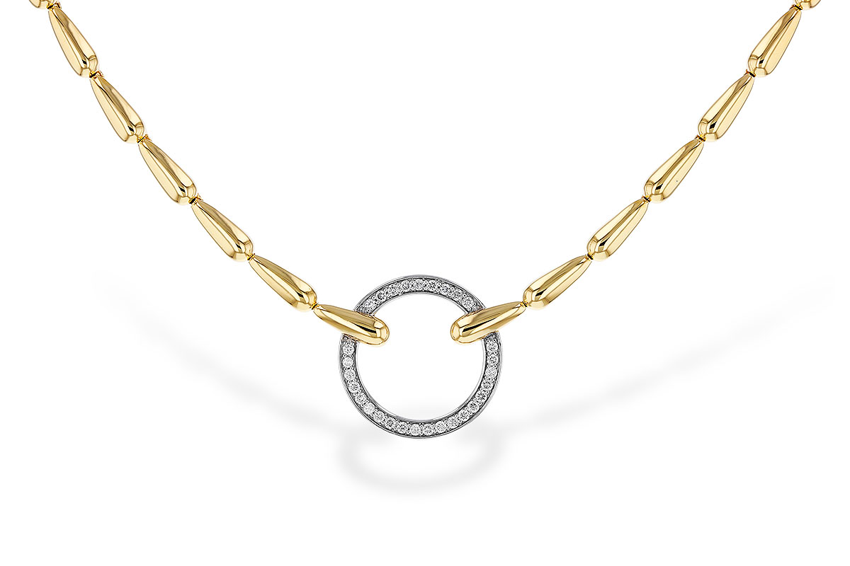 D320-81129: NECKLACE .33 TW (17")