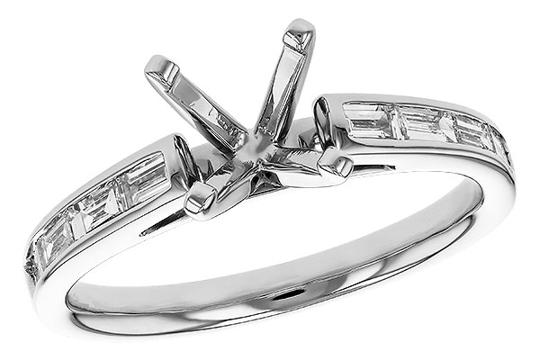 D321-63829: LDS SEMI DIA RG .38 TW BAGUETTES