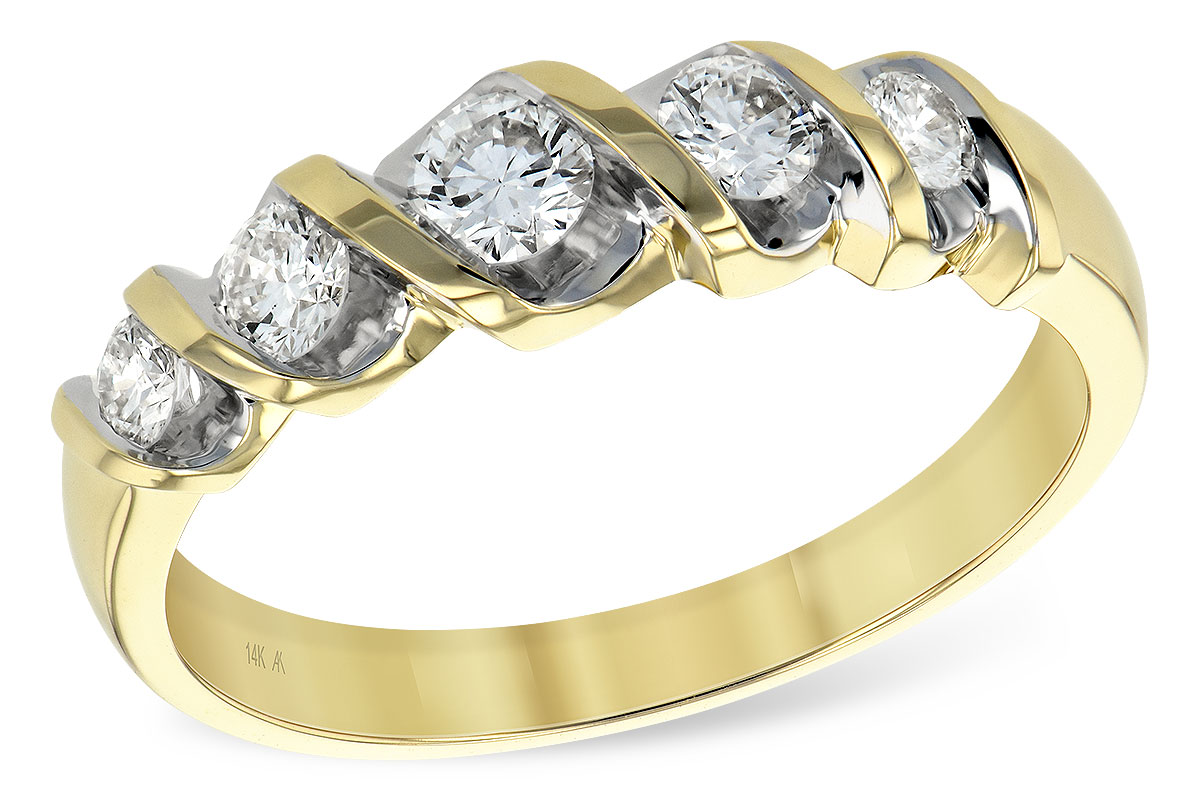 E138-97456: LDS WED RG .50 TW