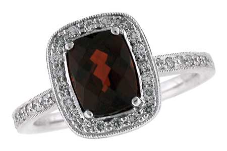 E229-82975: LDS DIA RG 1.85 GARNET 2.11 TGW