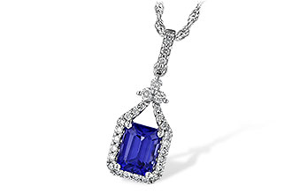E236-18393: NECK 1.42 TANZANITE 1.72 TGW