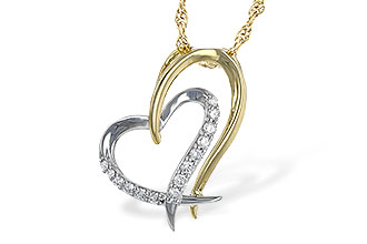 E236-21138: NECKLACE .15 TW