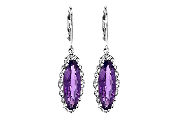 E236-25638: EARR 4.75 AMETHYST 4.90 TGW