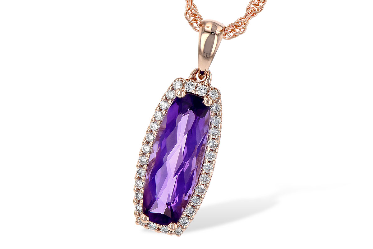 E236-25656: NECK 1.34 AMETHYST 1.46 TGW