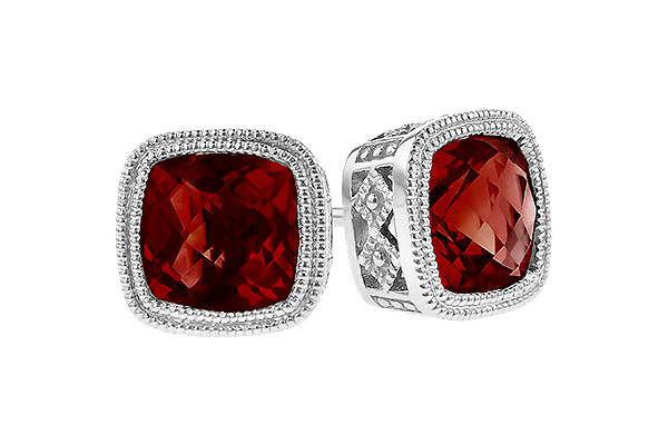 E318-91175: EARR 2.50 TW GARNET