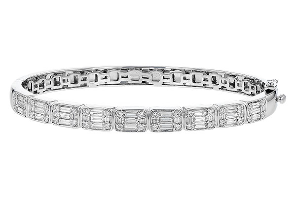 E318-93875: BANGLE 1.25 TW BAGUETTES