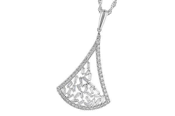 E318-96575: NECKLACE .50 TW