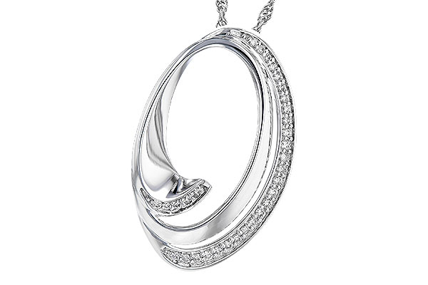 E318-98393: NECKLACE .14 TW