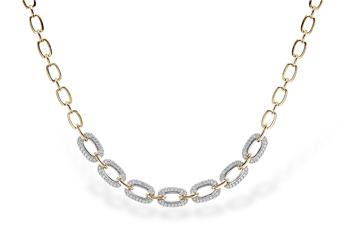 E319-82929: NECKLACE 1.95 TW (17 INCHES)