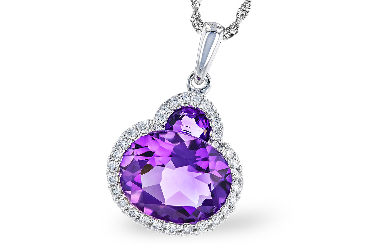 E319-82947: NECK 2.28 TW AMETHYST 2.42 TGW