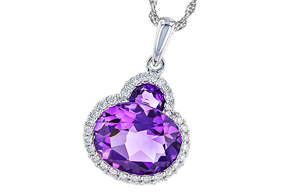 E319-82947: NECK 2.28 TW AMETHYST 2.42 TGW