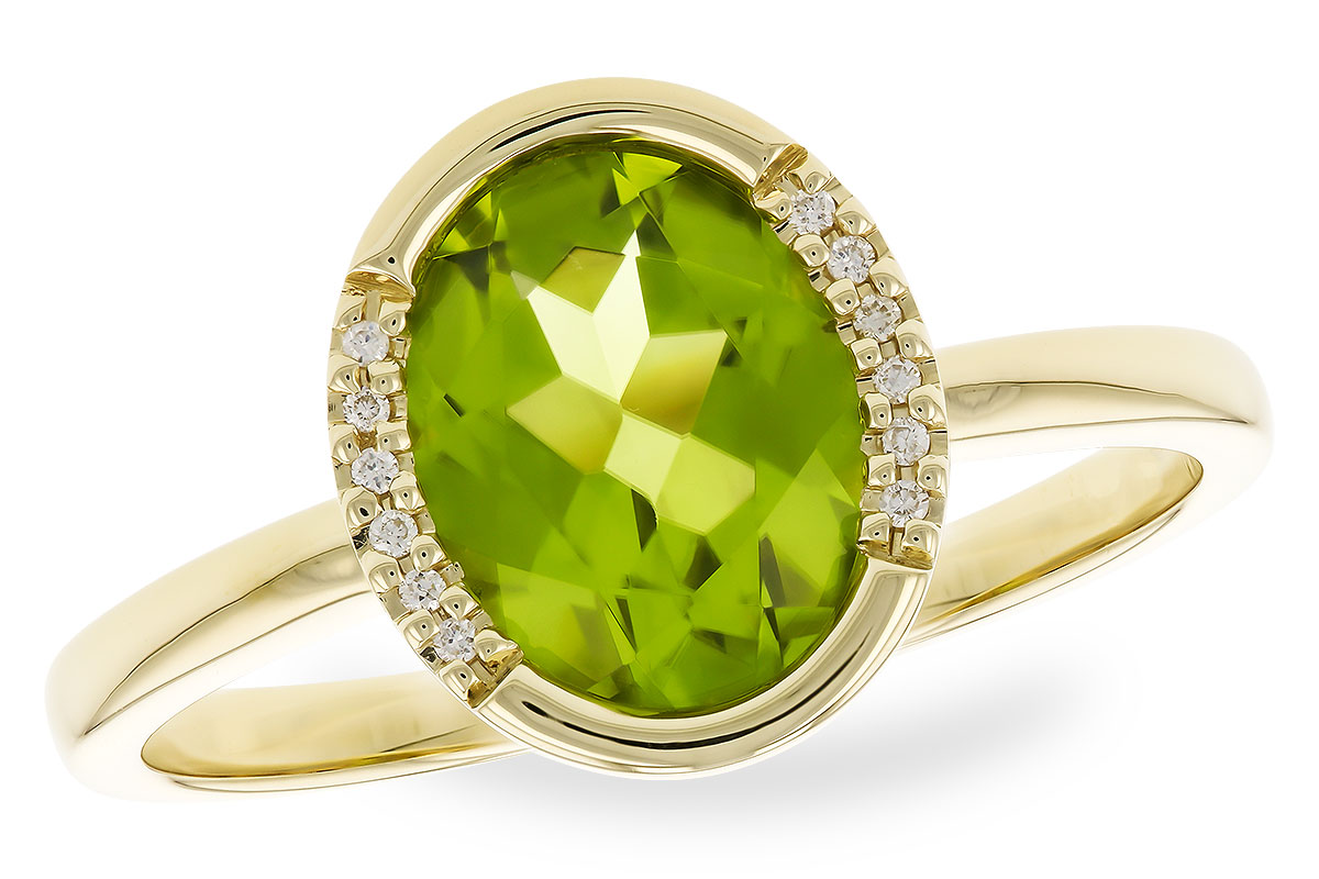 E319-85702: LDS RG 1.72 TW PERIDOT 1.75 TGW (9x7 PER)