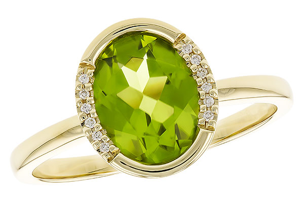 E319-85702: LDS RG 1.72 TW PERIDOT 1.75 TGW (9x7 PER)