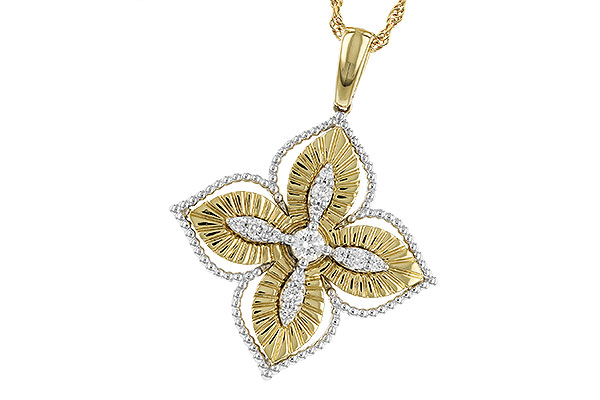 E319-90202: NECKLACE .24 TW