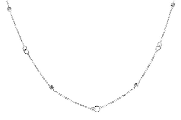E320-73829: NECLACE .11 TW (18")