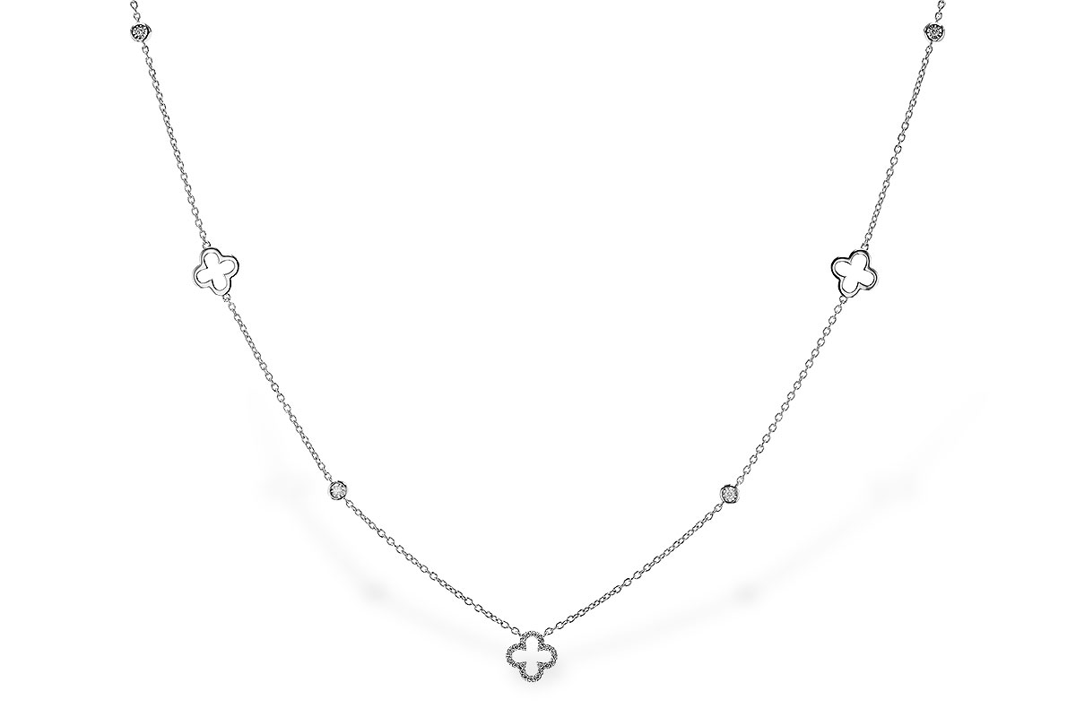 E320-74775: NECKLACE .20 TW (18")